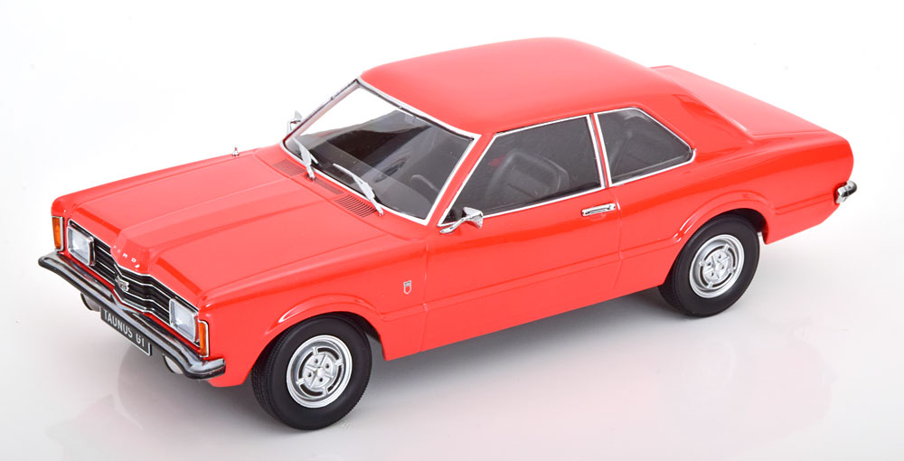 Ford Taunus GT Sedan 1971 Lichtrood - 1:18